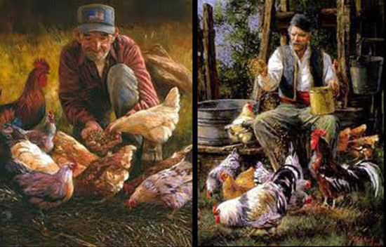 南斯拉夫Nenad Mirkovich人物油画作品欣赏