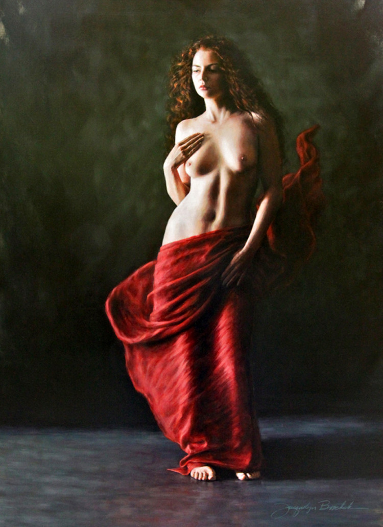 美国Jacquelyn Bischak人物油画作品欣赏