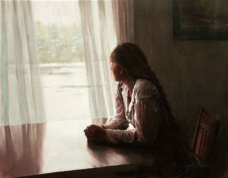 美国Jacquelyn Bischak人物油画作品欣赏
