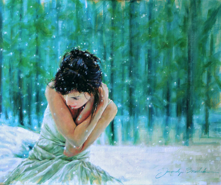 美国Jacquelyn Bischak人物油画作品欣赏