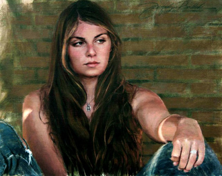 美国Jacquelyn Bischak人物油画作品欣赏