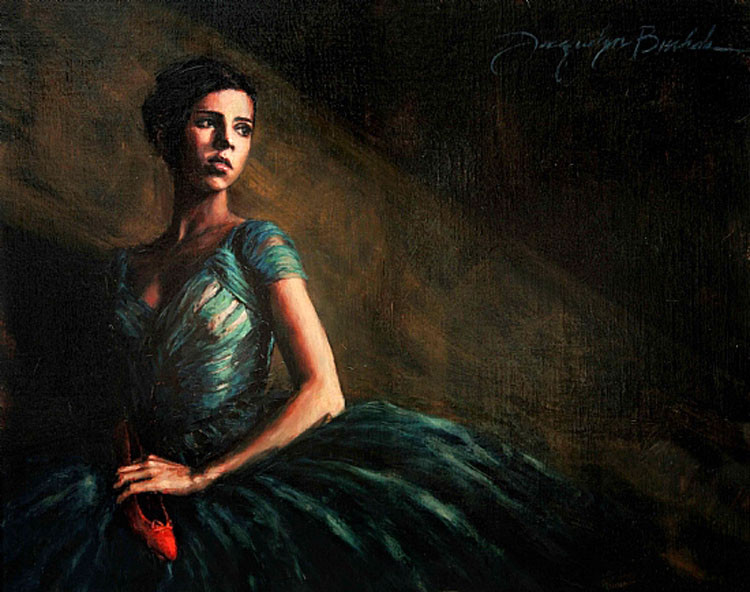 美国Jacquelyn Bischak人物油画作品欣赏