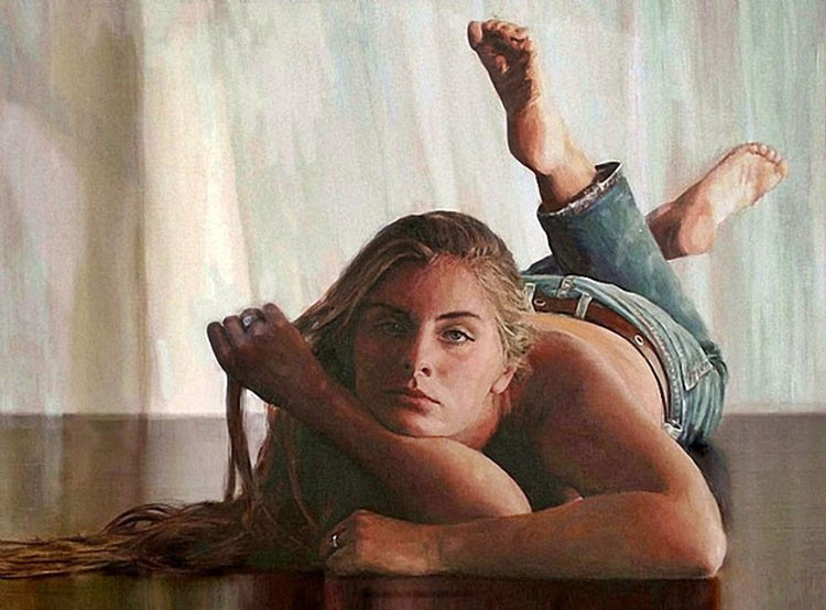 美国Jacquelyn Bischak人物油画作品欣赏