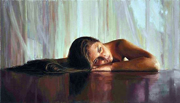 美国Jacquelyn Bischak人物油画作品欣赏