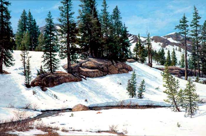 美国Barbara Conley风景油画作品欣赏