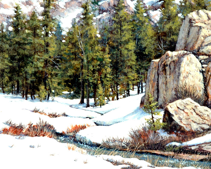 美国Barbara Conley风景油画作品欣赏