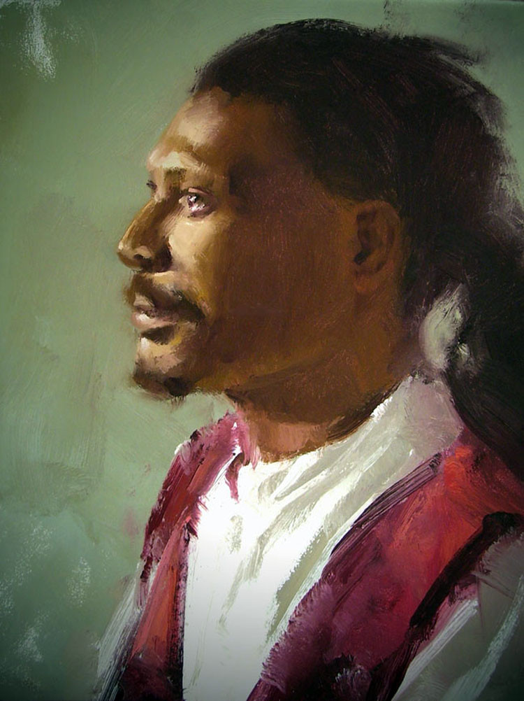 美国Kurt Anderson人物油画作品欣赏