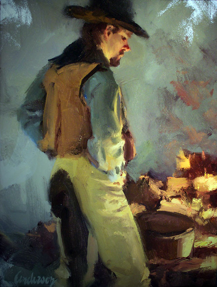 美国Kurt Anderson人物油画作品欣赏
