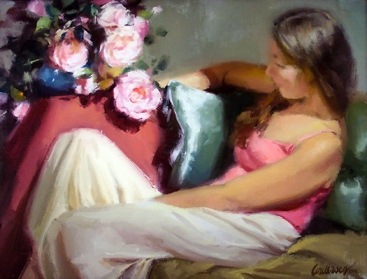 美国Kurt Anderson人物油画作品欣赏