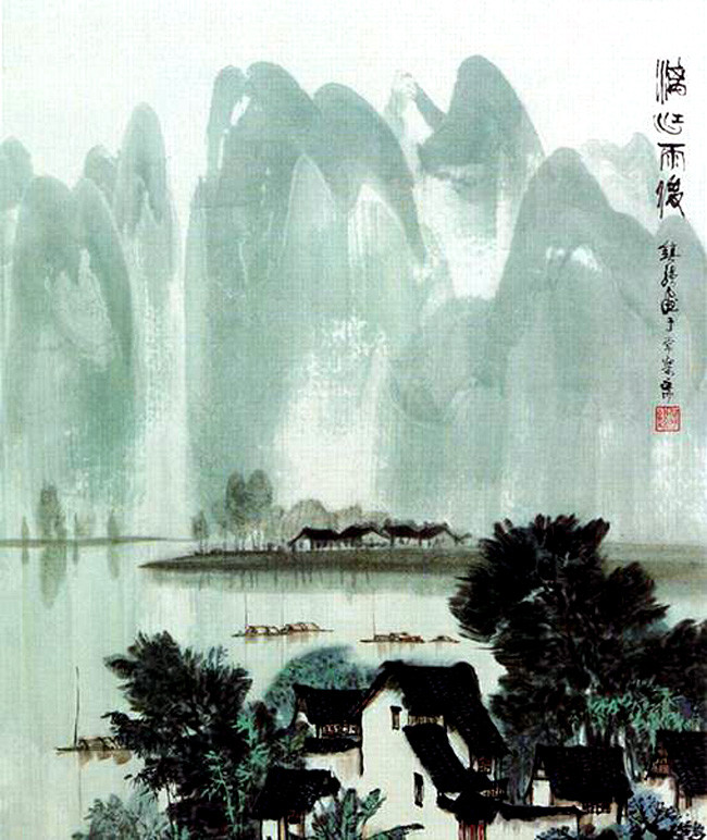 何镇强风景油画作品欣赏