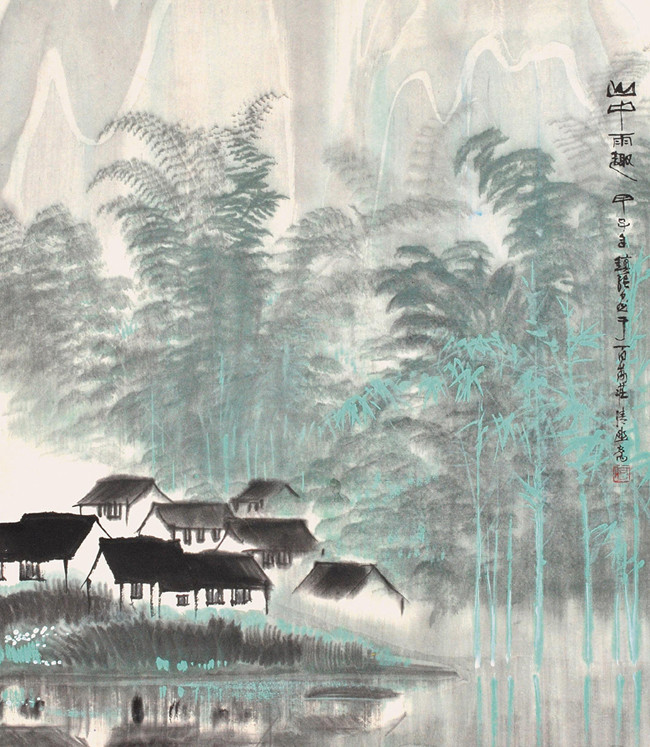 何镇强风景油画作品欣赏