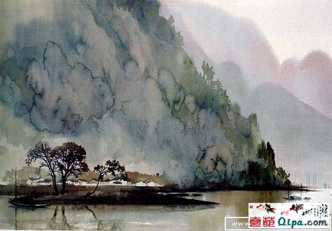 何镇强风景油画作品欣赏