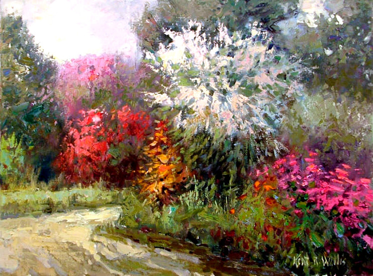 美国Kent R.Wallis风景油画作品欣赏
