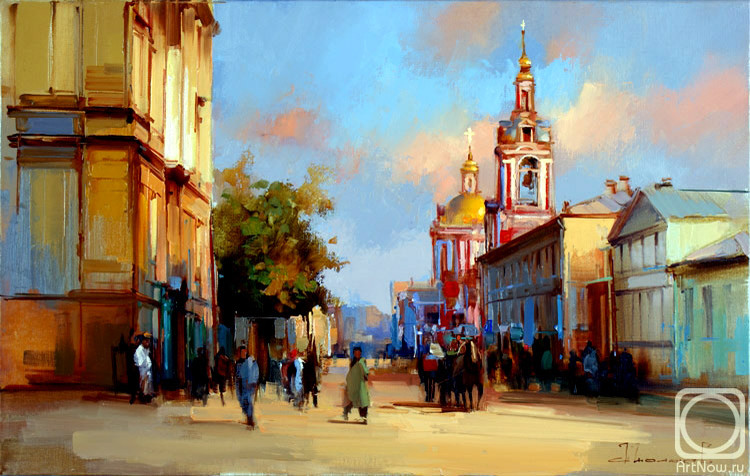 俄罗斯Shalaev Alexey城市风景油画作品欣赏