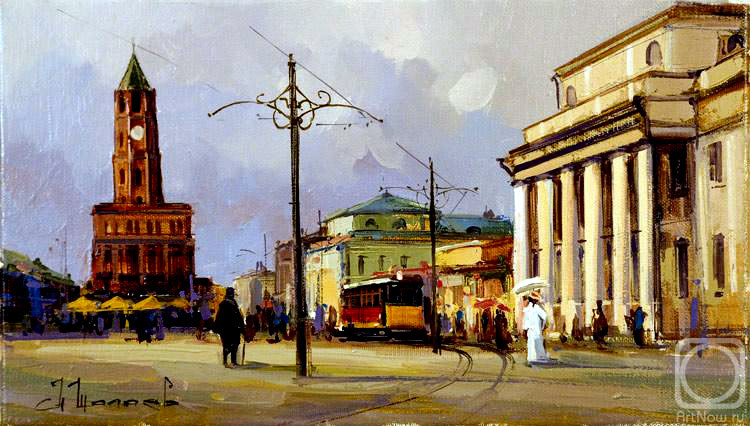 俄罗斯Shalaev Alexey城市风景油画作品欣赏