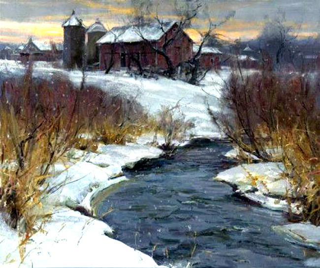 美国Daniel F.Gerhartz风景油画作品欣赏