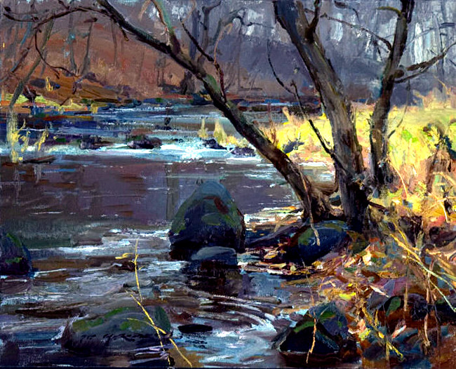 美国Daniel F.Gerhartz风景油画作品欣赏