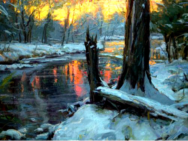 美国Daniel F.Gerhartz风景油画作品欣赏