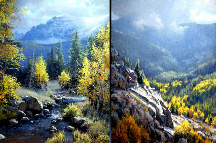 美国Michael Godfrey风景油画作品欣赏