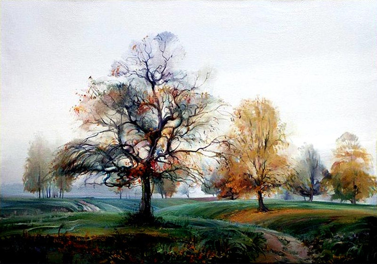 俄罗斯Roman Romanov风景油画作品欣赏