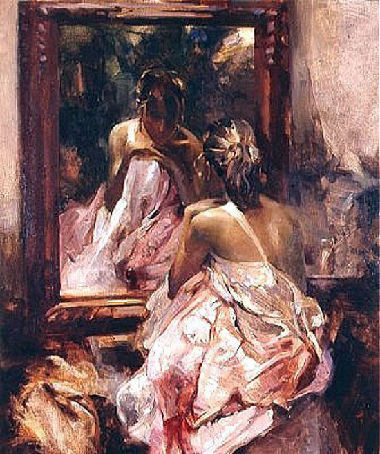 西班牙Nydia Lozano人物油画作品欣赏