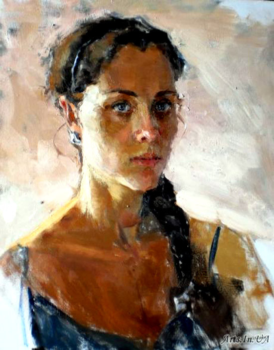 乌克兰grigorieva klimova油画人物作品