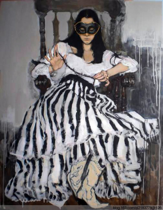 乌克兰grigorieva klimova油画人物作品