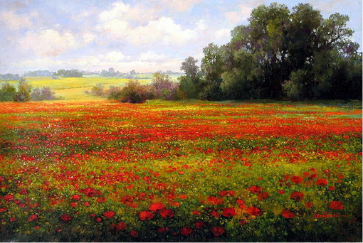 Paul Guy Gantner风景油画作品欣赏
