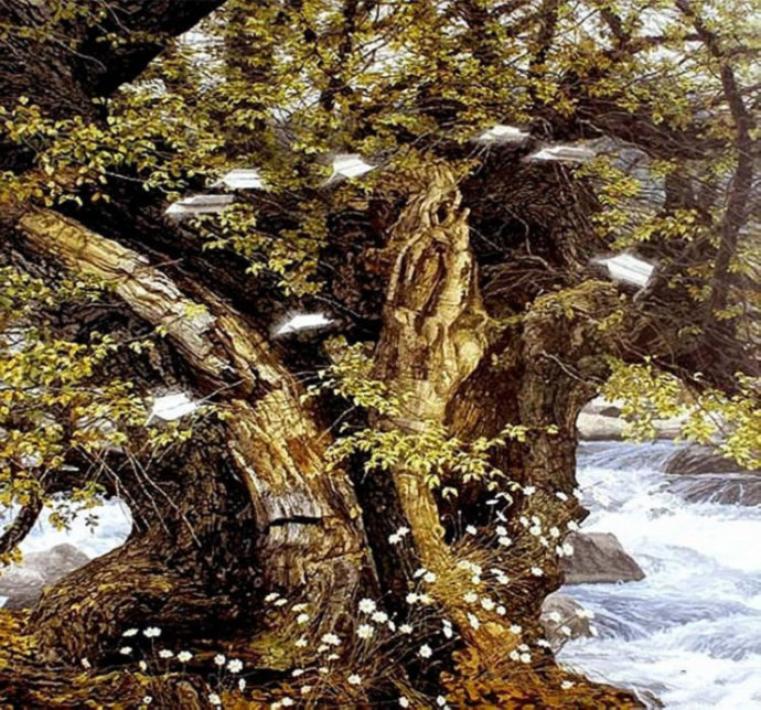 何冠霖油画作品欣赏