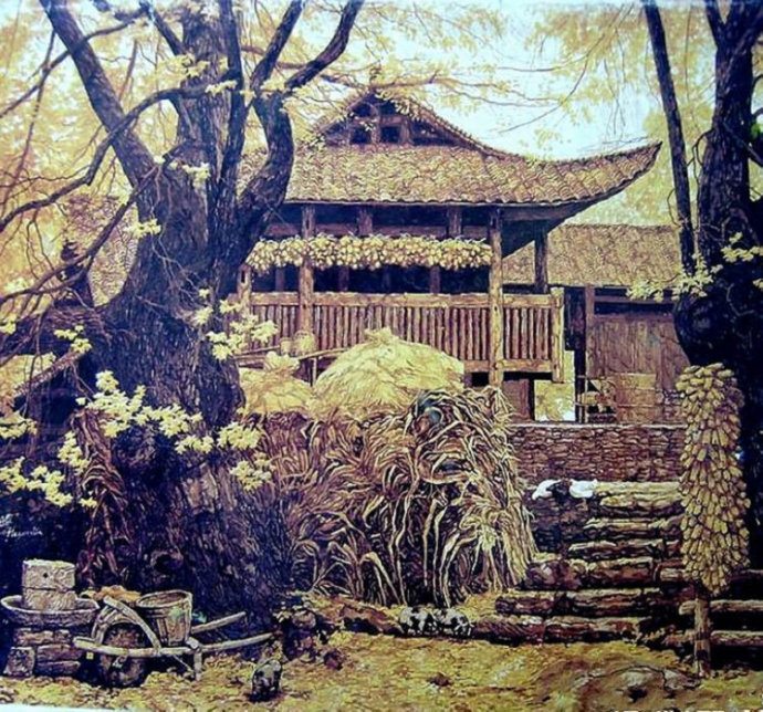 何冠霖油画作品欣赏