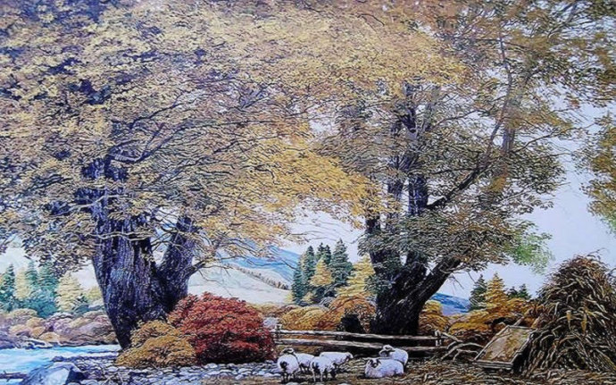 何冠霖油画作品欣赏