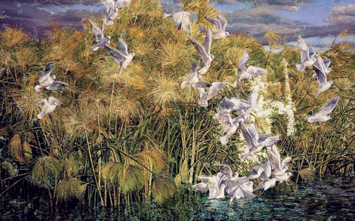 何冠霖油画作品欣赏
