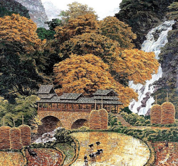 何冠霖油画作品欣赏