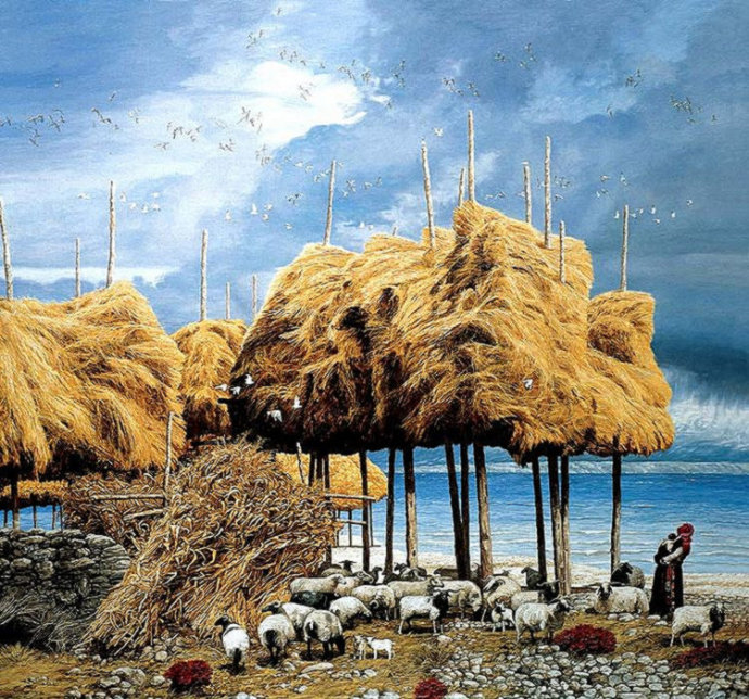何冠霖油画作品欣赏