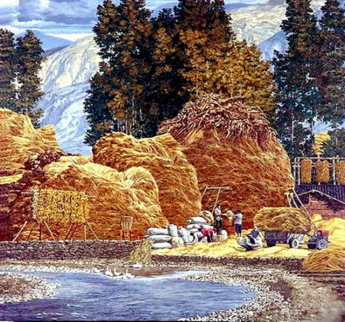 何冠霖油画作品欣赏