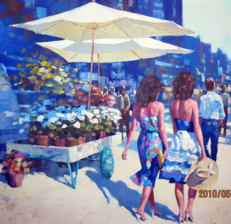 美国Howard Behrens油画作品欣赏