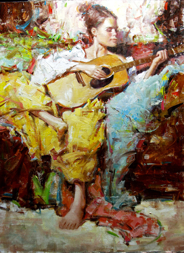 美国Kevin Beilfuss人物油画作品欣赏