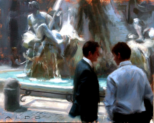 英国Aldo Balding人物油画作品欣赏