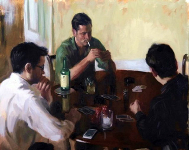 英国Aldo Balding人物油画作品欣赏