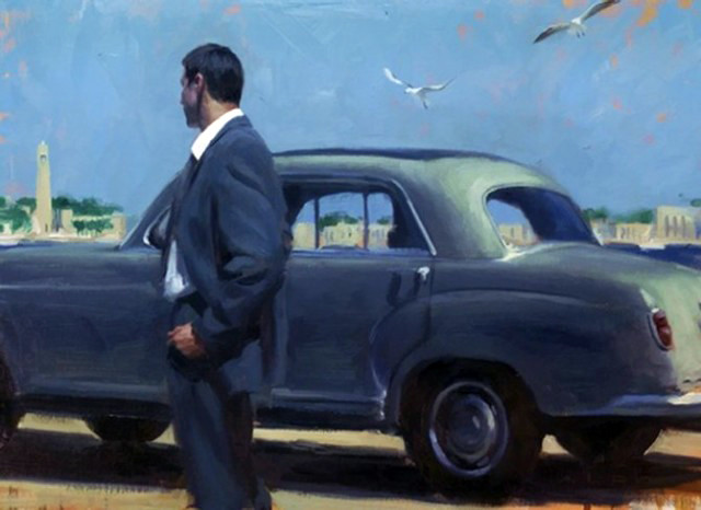 英国Aldo Balding人物油画作品欣赏