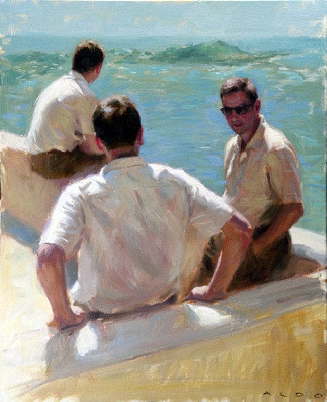 英国Aldo Balding人物油画作品欣赏