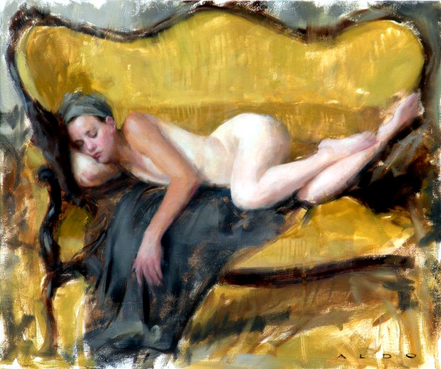 英国Aldo Balding人物油画作品欣赏
