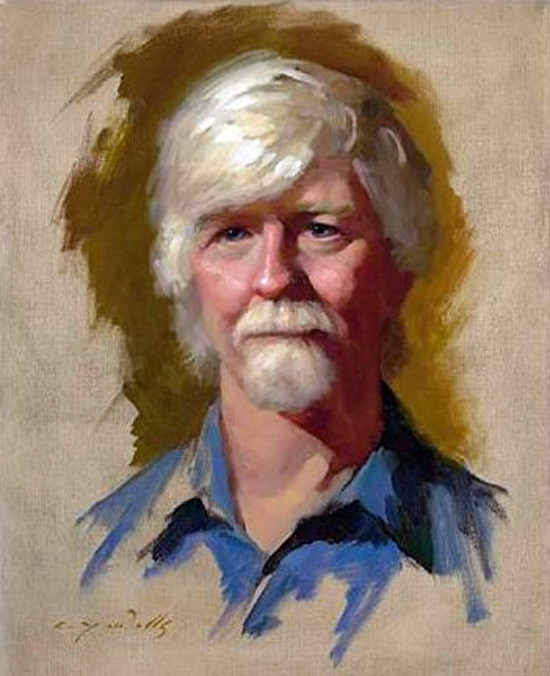 美国Charles Young Walls人物油画作品欣赏
