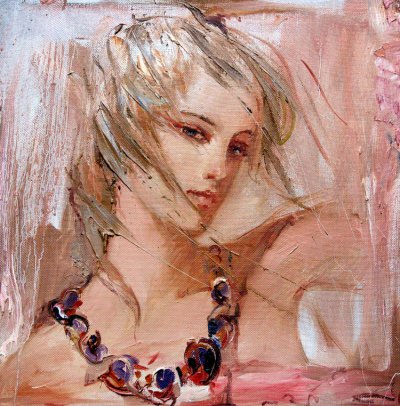 俄罗斯Misti Pavlov人物油画作品欣赏