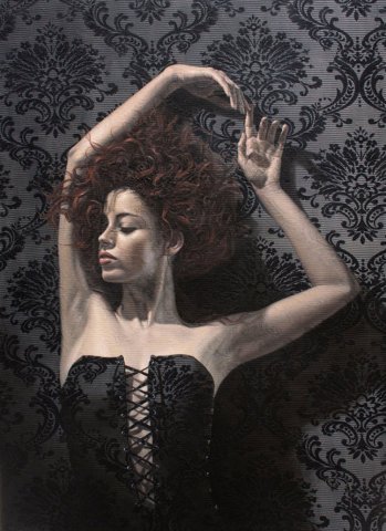 智利Sergio Martinez Cifuentes油画人物作品