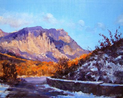 俄罗斯Elena Yushina风景油画作品欣赏