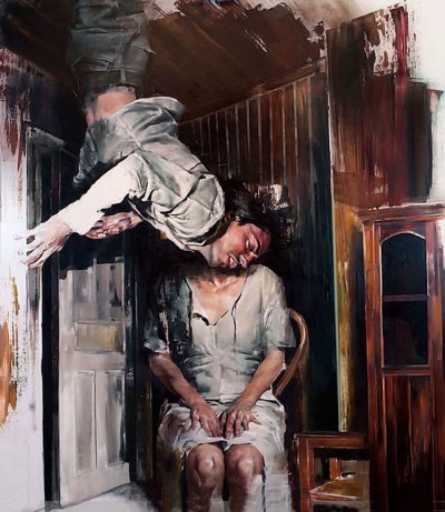 罗马尼亚Dan Voinea人物油画作品欣赏