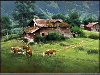 美国Bruce Cheever风景油画作品欣赏
