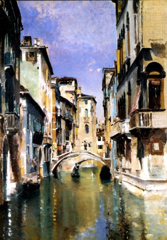 美国Blum Robert Frederick风景油画作品欣赏