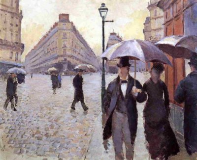 法国印象派画家居斯塔夫·卡耶博特（Gustave Caillebotte）油画作品欣赏